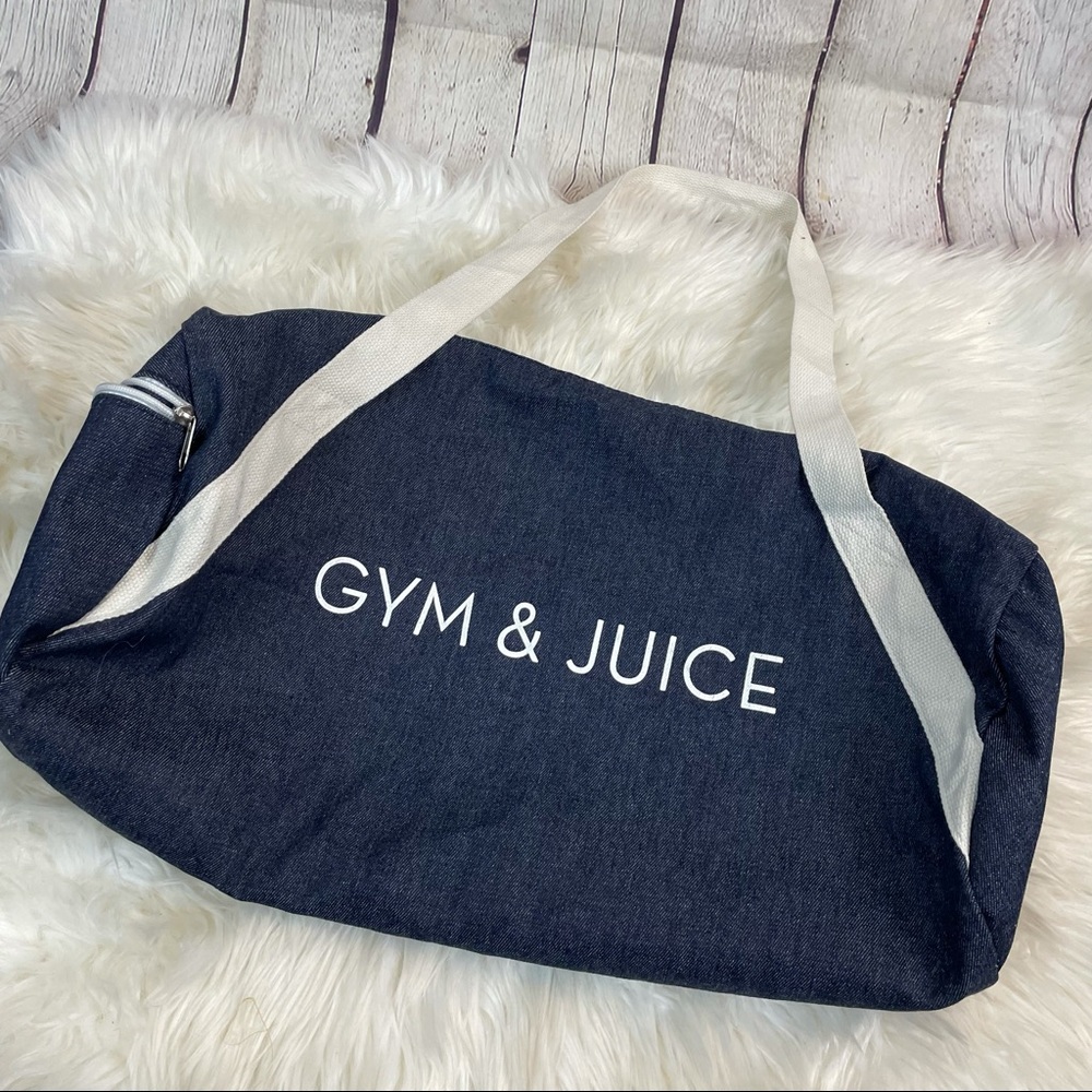 “Gym and Juice” Gym Bag